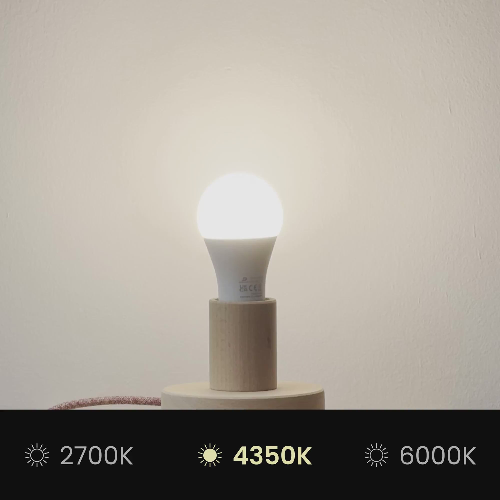 Upload video: Loftlampe i stof Medium Slim - Made in Italy - Uld Sennep