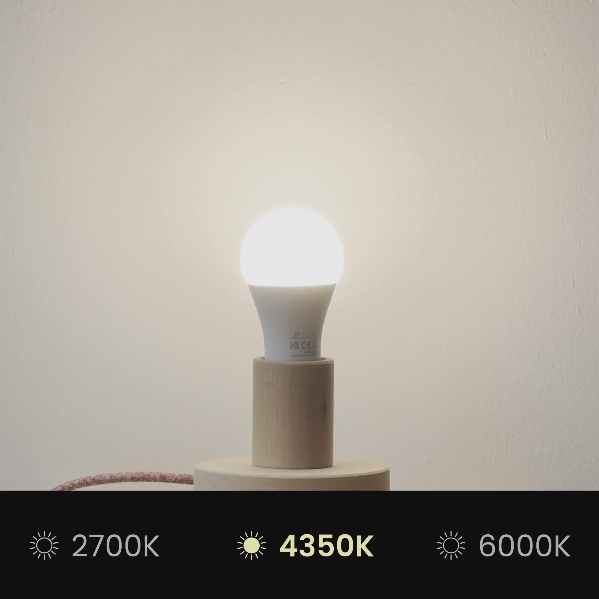 Upload video: Impero lampeskærm med E27-fatning til bordlampe eller væglampe - Made in Italy - Naturlig jute