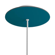 Rosone Rose-One rotondo, diametro 200 mm con 1 foro e 4 fori laterali - Petrolio Bianco