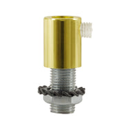 Serracavo cilindrico in metallo completo di tige, dado e rondella - Ottone