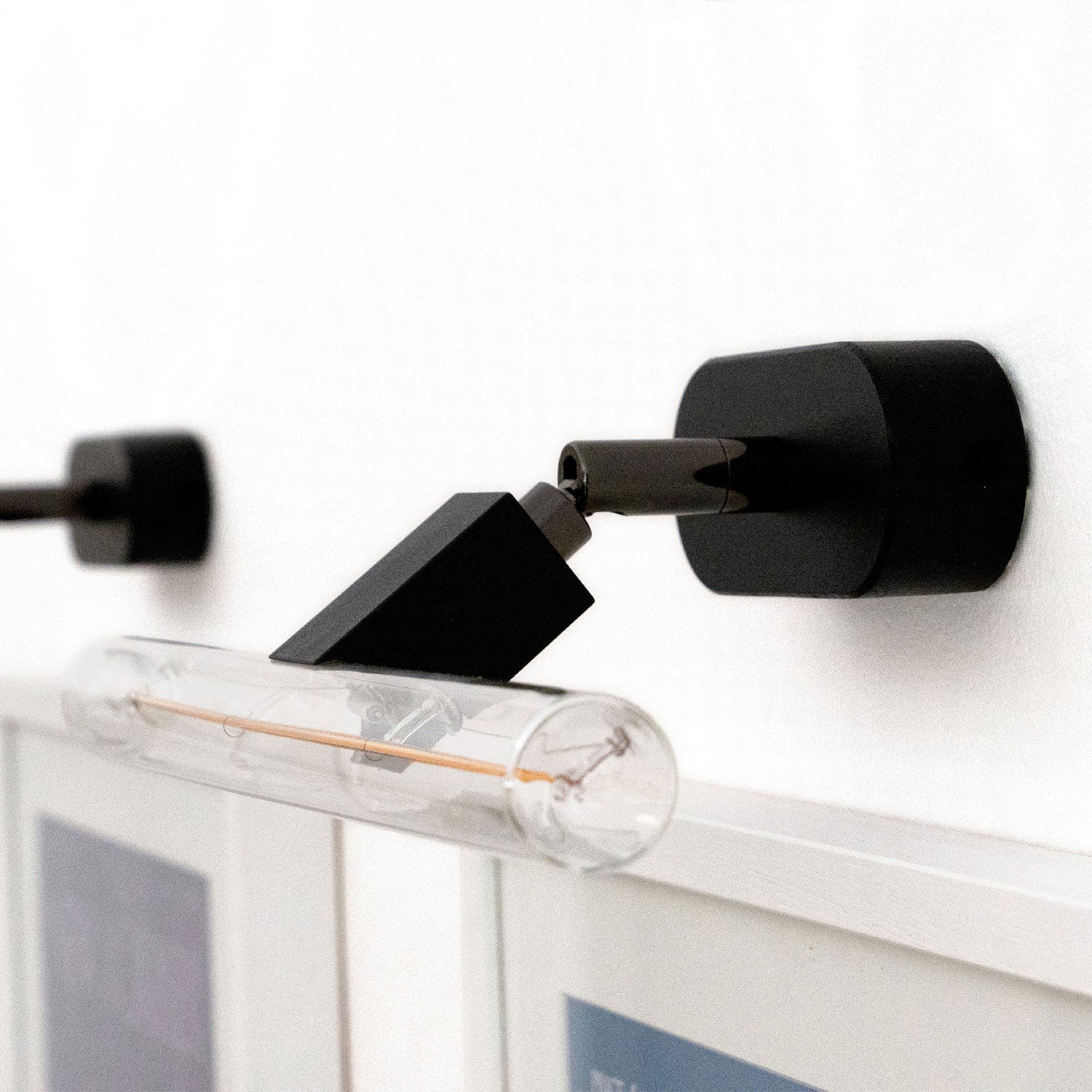 Snodo orientabile in metallo - Nero perla