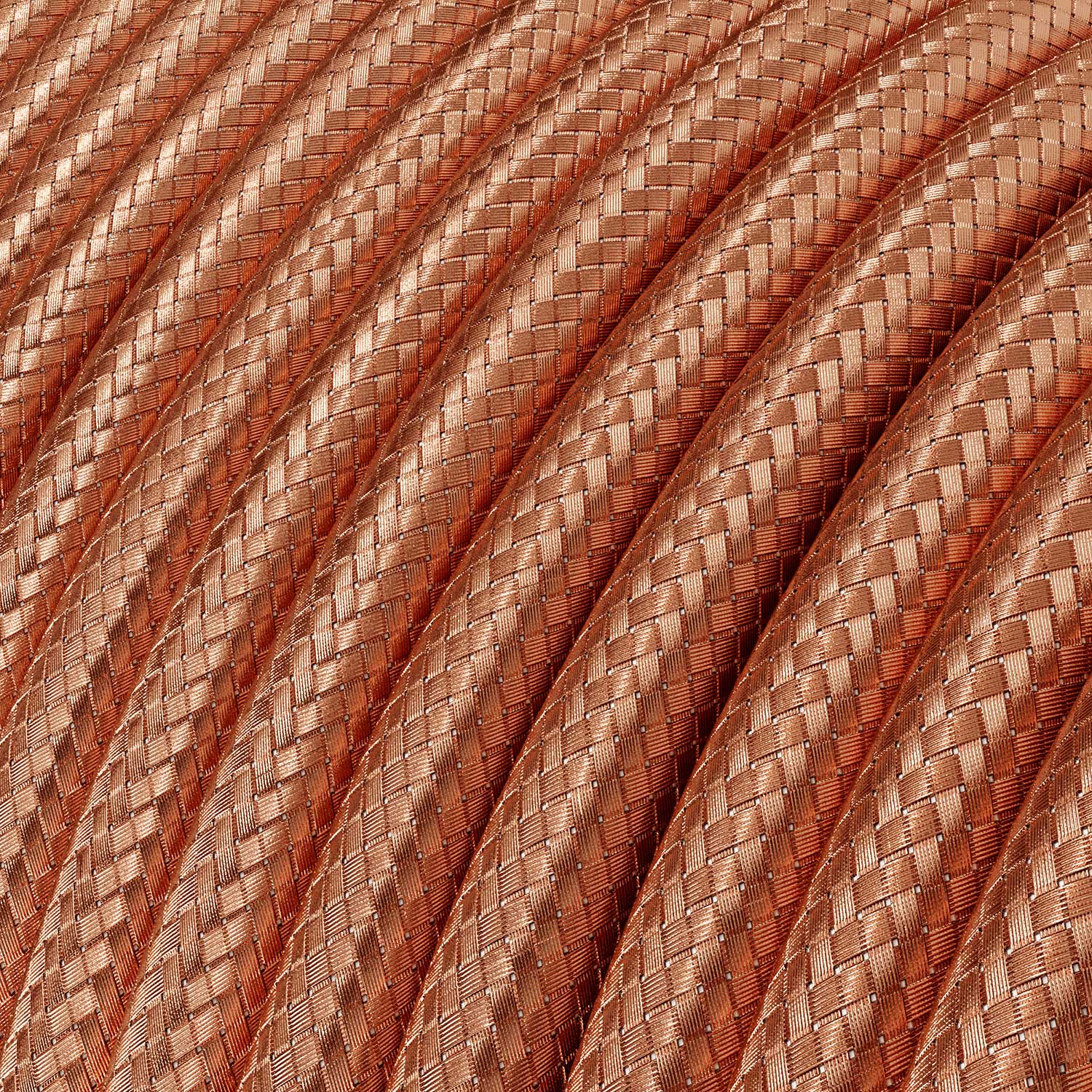 Spider - Lampada a sospensione multipla a 6 cadute con finiture in metallo - Rame