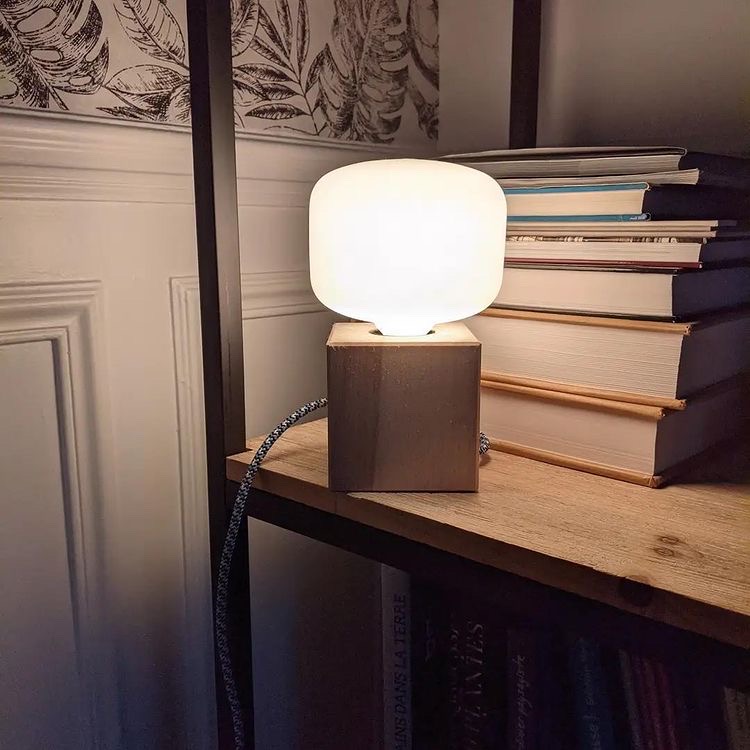Have yourself a fancy Christmas with 10 fully lamps! - Cables: blog DK